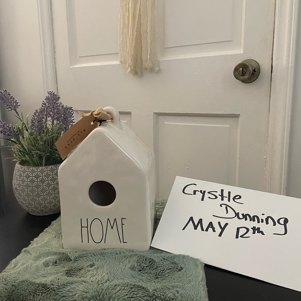 Large Rae Dunn Bird house